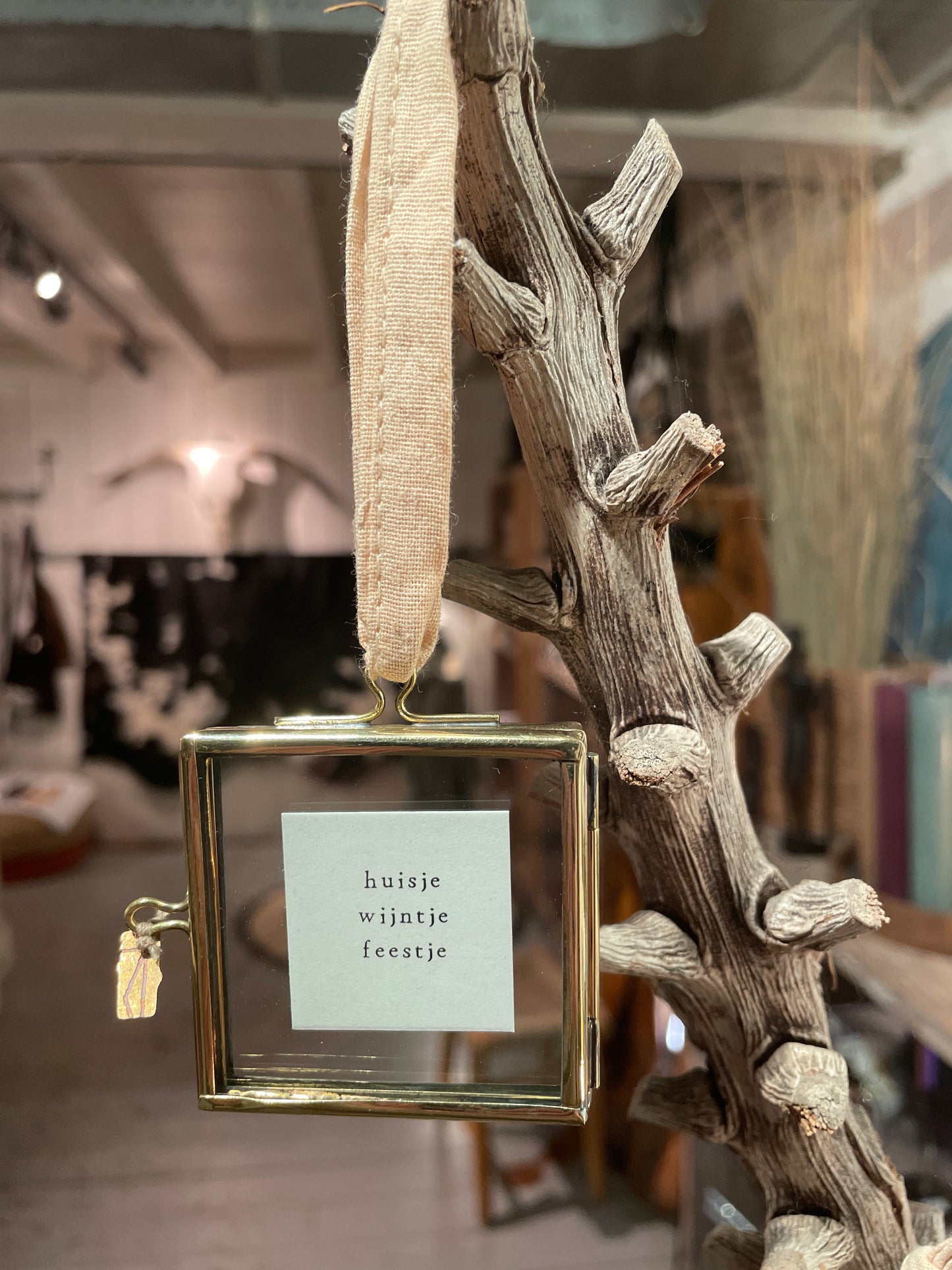 Hang lijstje feestje