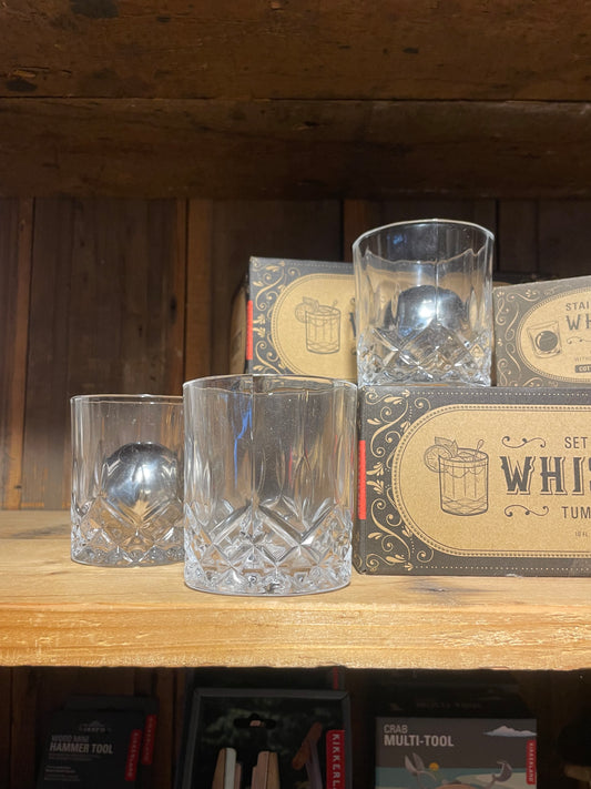 Whiskey glas set